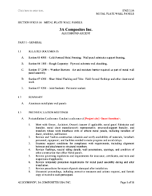 ALUCOBOND AXCENT Exterior Specification Thumbnail